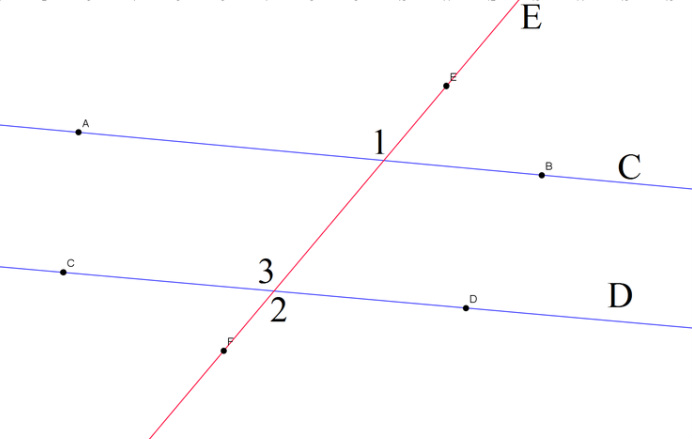 Alternate Exterior Angle Theorem - Lines of Geometry
